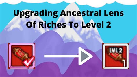 ancestral lens of riches|Ancestral Lens of Riches .